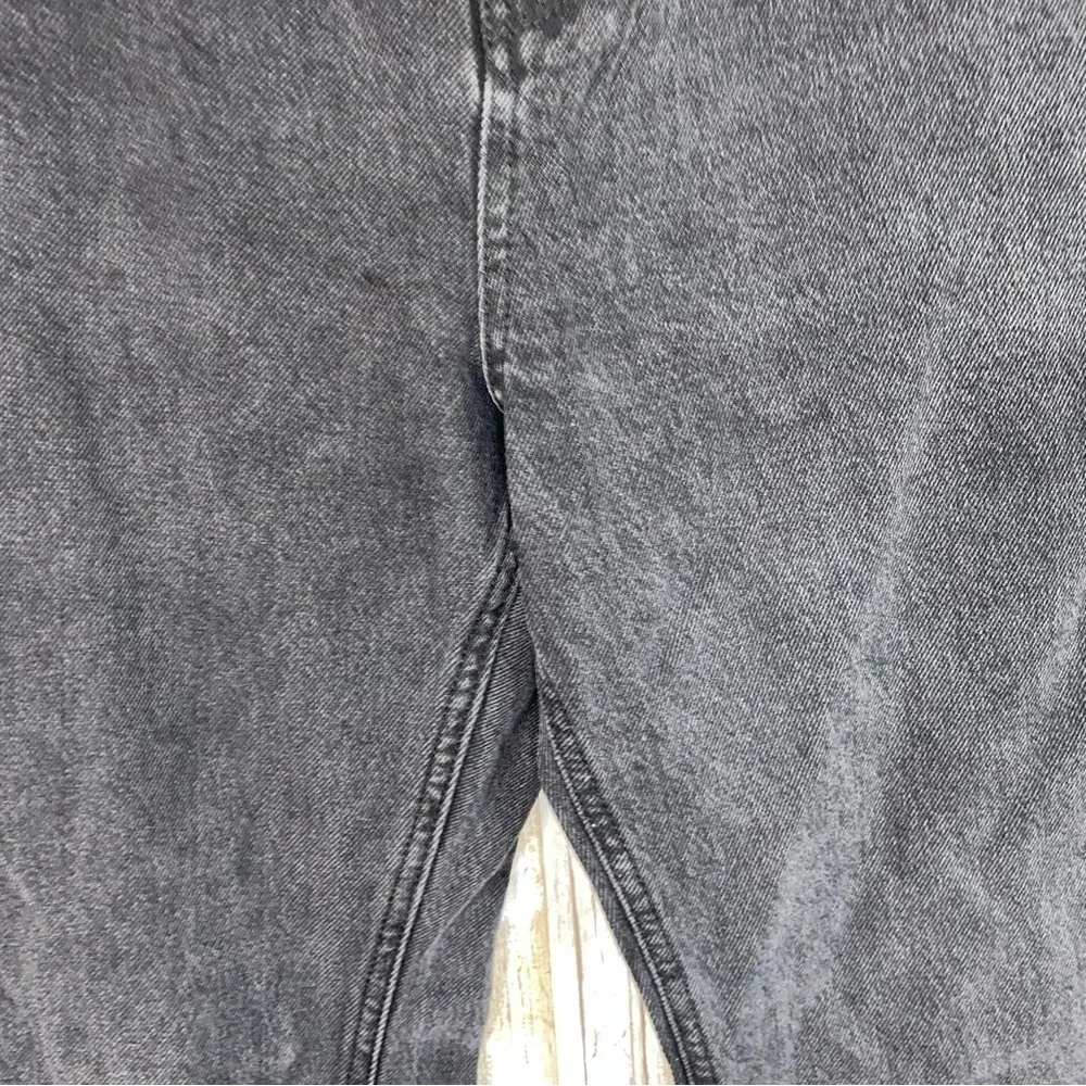 Zara Black High Rise Straight Leg Jeans - Picture 2 of 7